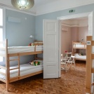 Ten bed dormitory with balcony